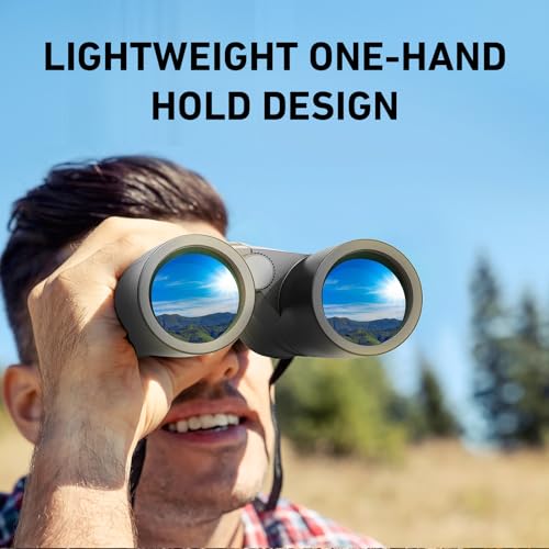 10x42 HD Binoculars for Adults with Phone Adapter and Tripod O5169