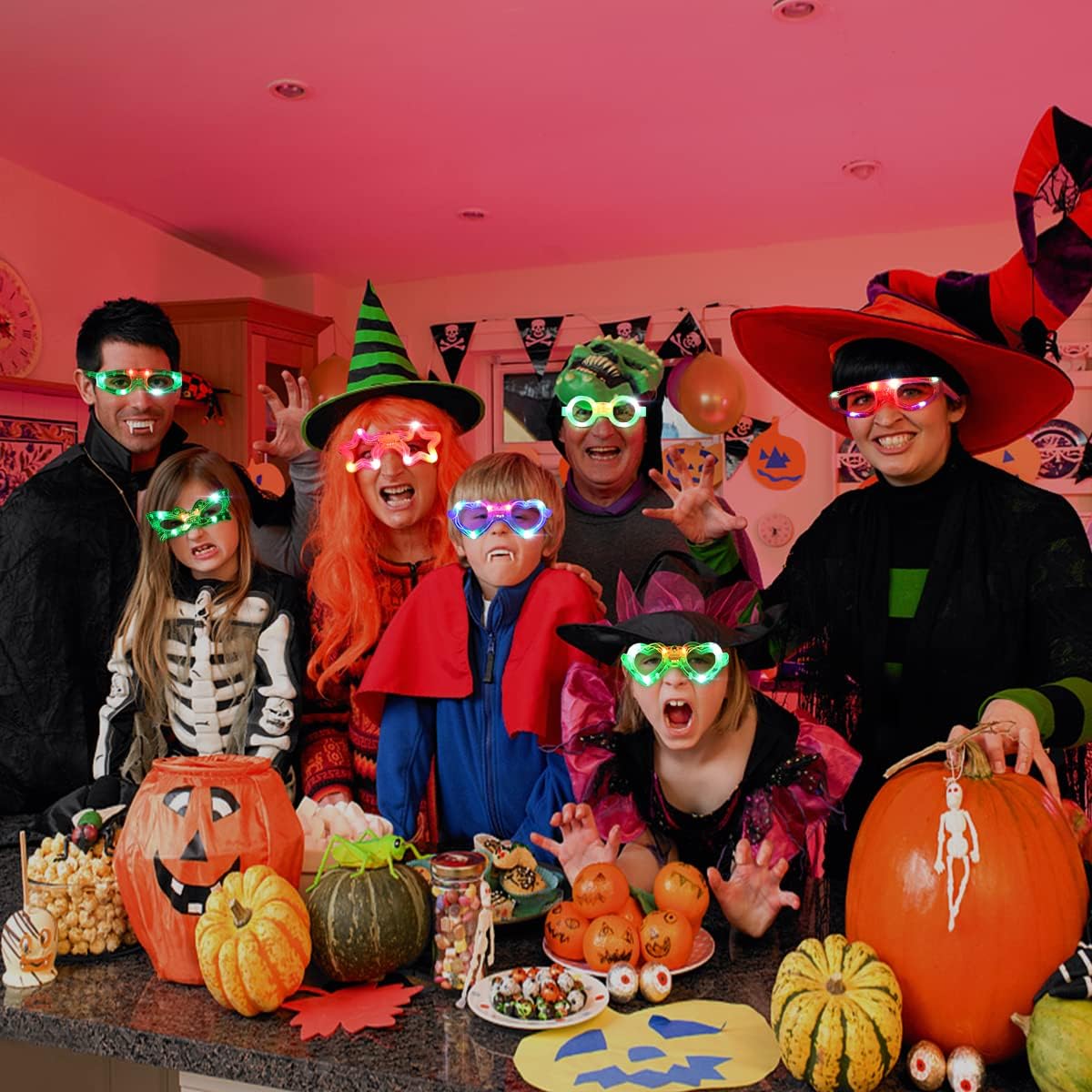 LED Glow Glasses Party Favors for Kids Adults R4464