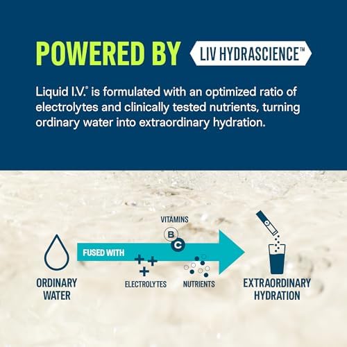 Hydration Multiplier Electrolyte Powder Drink Mix, Lemon Lime, 16 Servings L918917