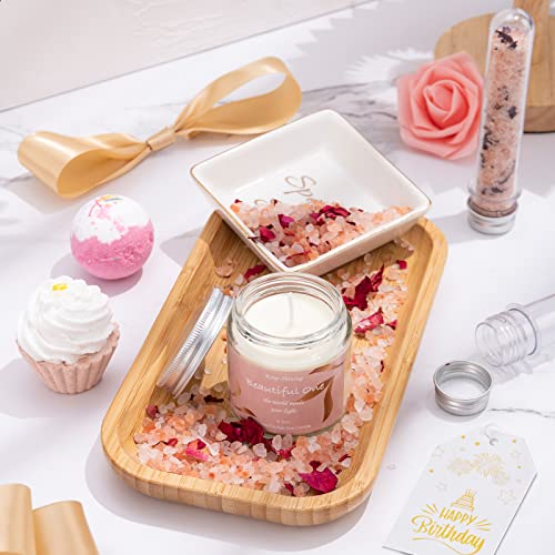 Spa Gift Set Box for Women Birthday Relaxing Pamper Basket C435704