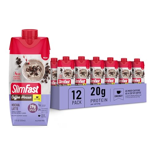 Protein Shake, Chocolate, 20g Protein, Meal Replacement, 12 Count B226310