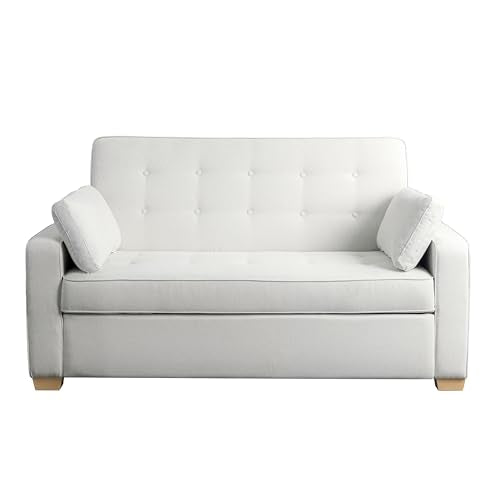 Convertible Sleeper Sofa, Queen Size, Navy Q5867
