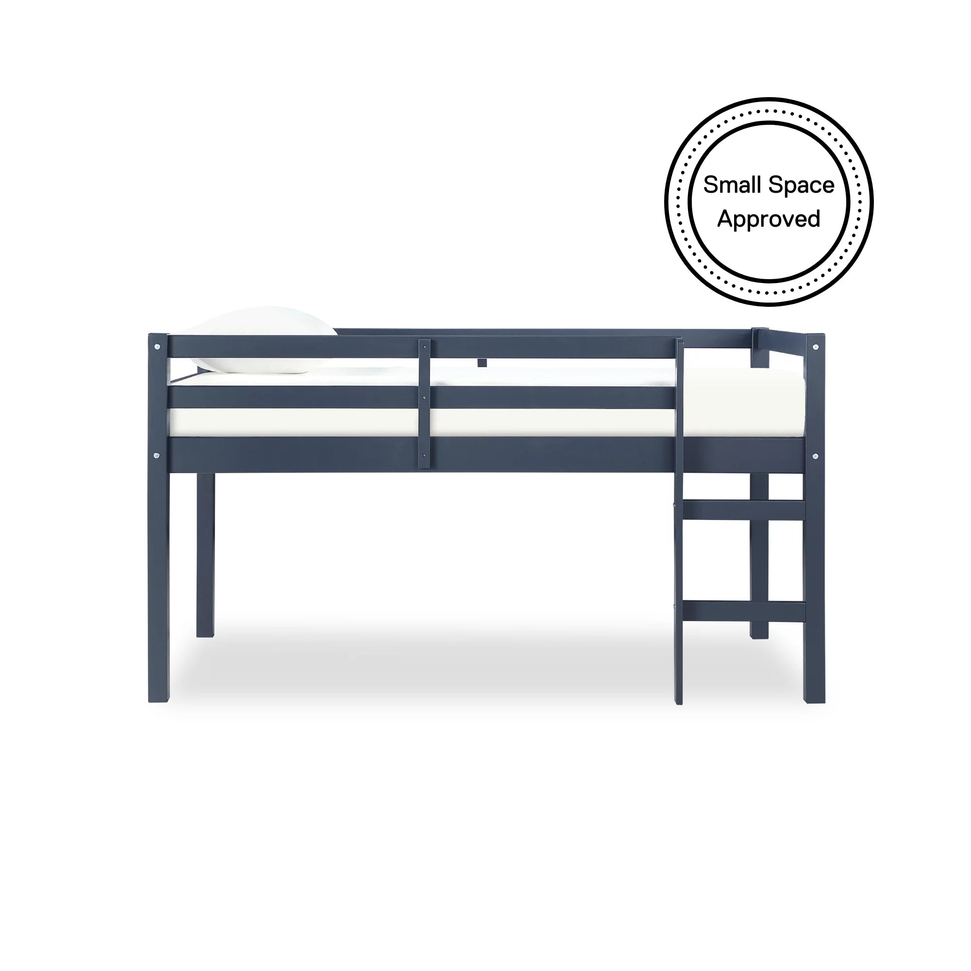 Junior Twin Loft Bed, Blue Q8172