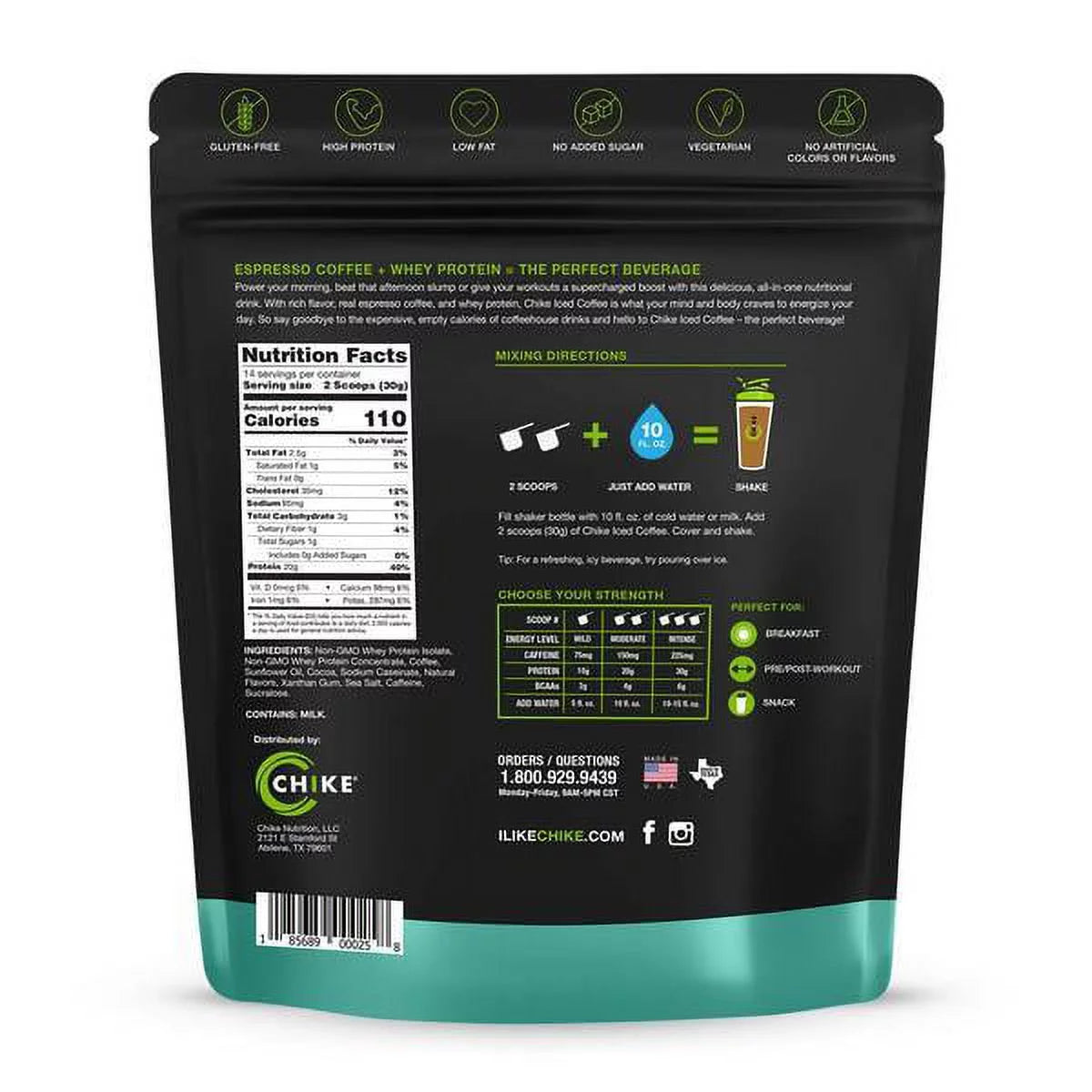 High Protein Iced Coffee Mocha Mint C142581