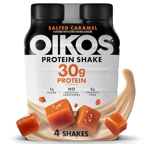 Protein Shake, Salted Caramel, 30g Protein, Ready to Drink, 12 fl oz, 12 Count R631