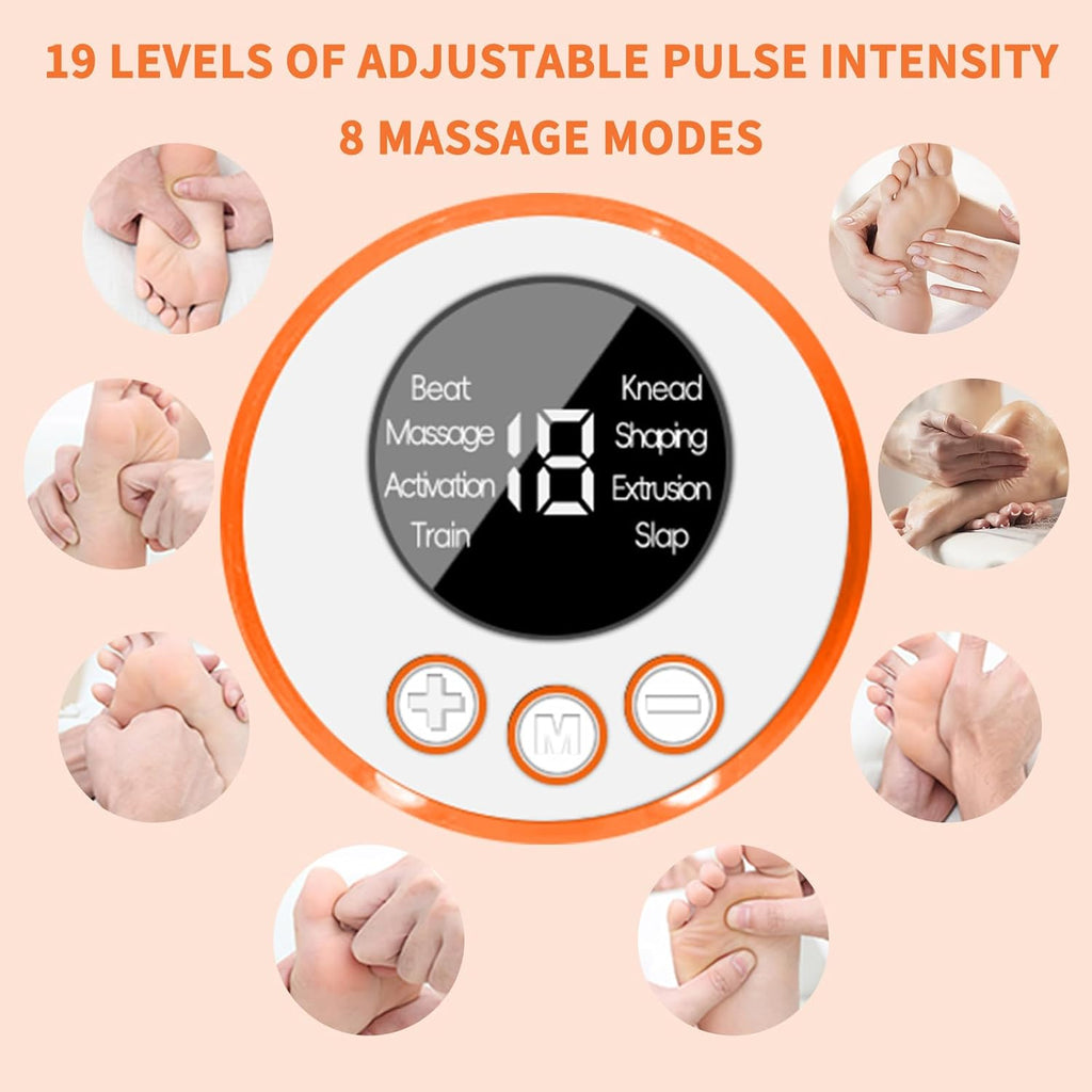 Foot Massager Mat with 8 Modes and 19 Intensity Levels M62342