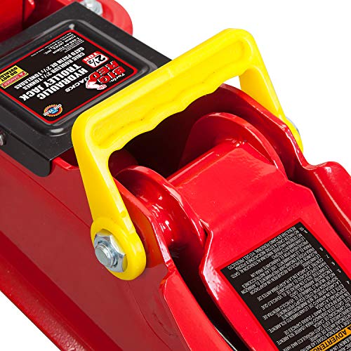 Hydraulic Trolley Floor Jack with Storage Case, 1.5 Ton Capacity G957043