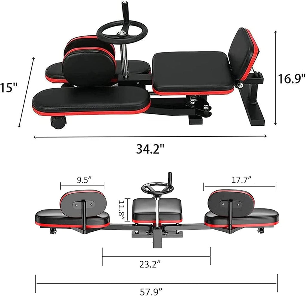 Leg Stretcher Machine, Adjustable for Home Yoga Gym Fitness M850