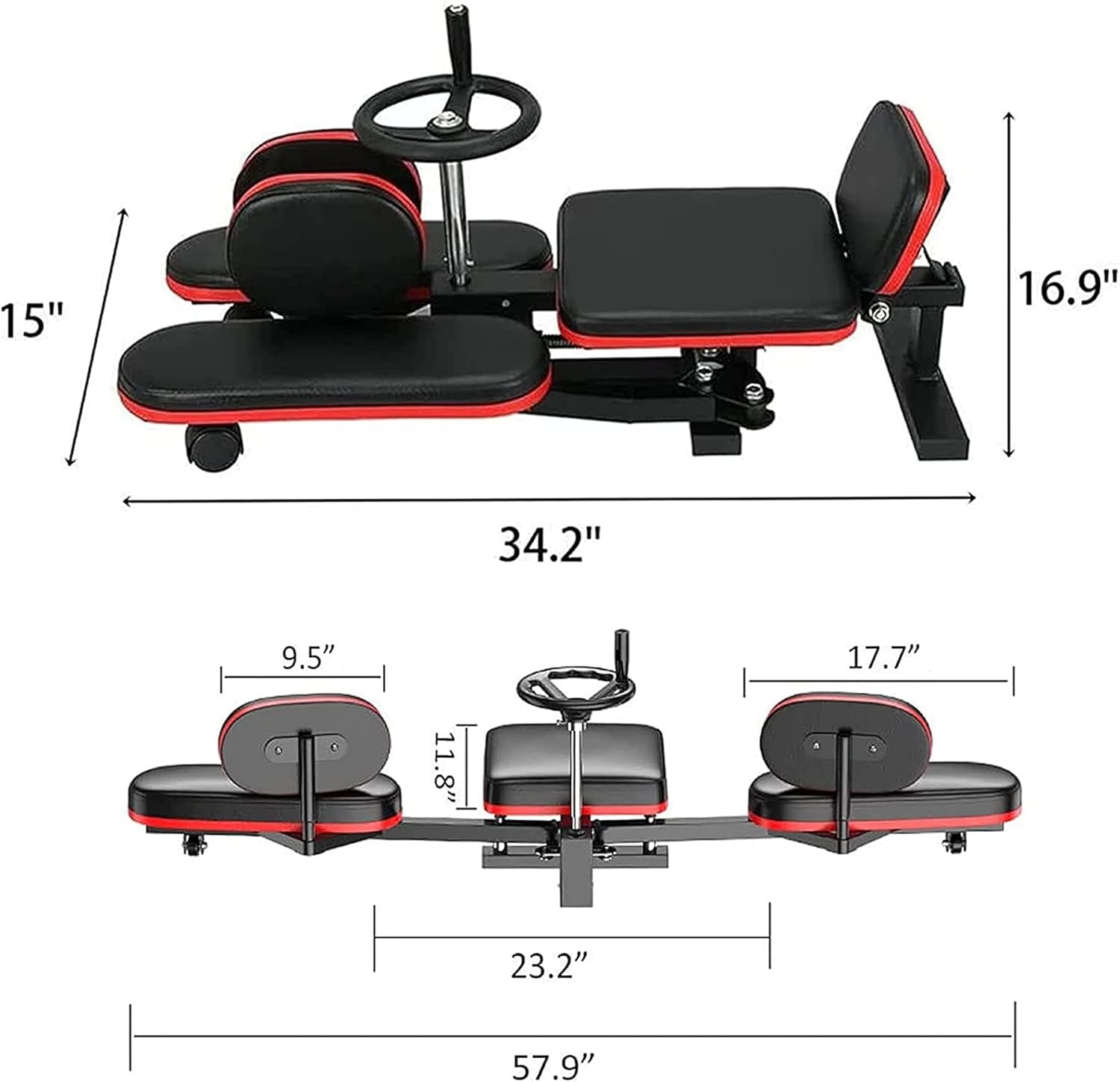 Leg Stretcher Machine, Adjustable for Home Yoga Gym Fitness M850