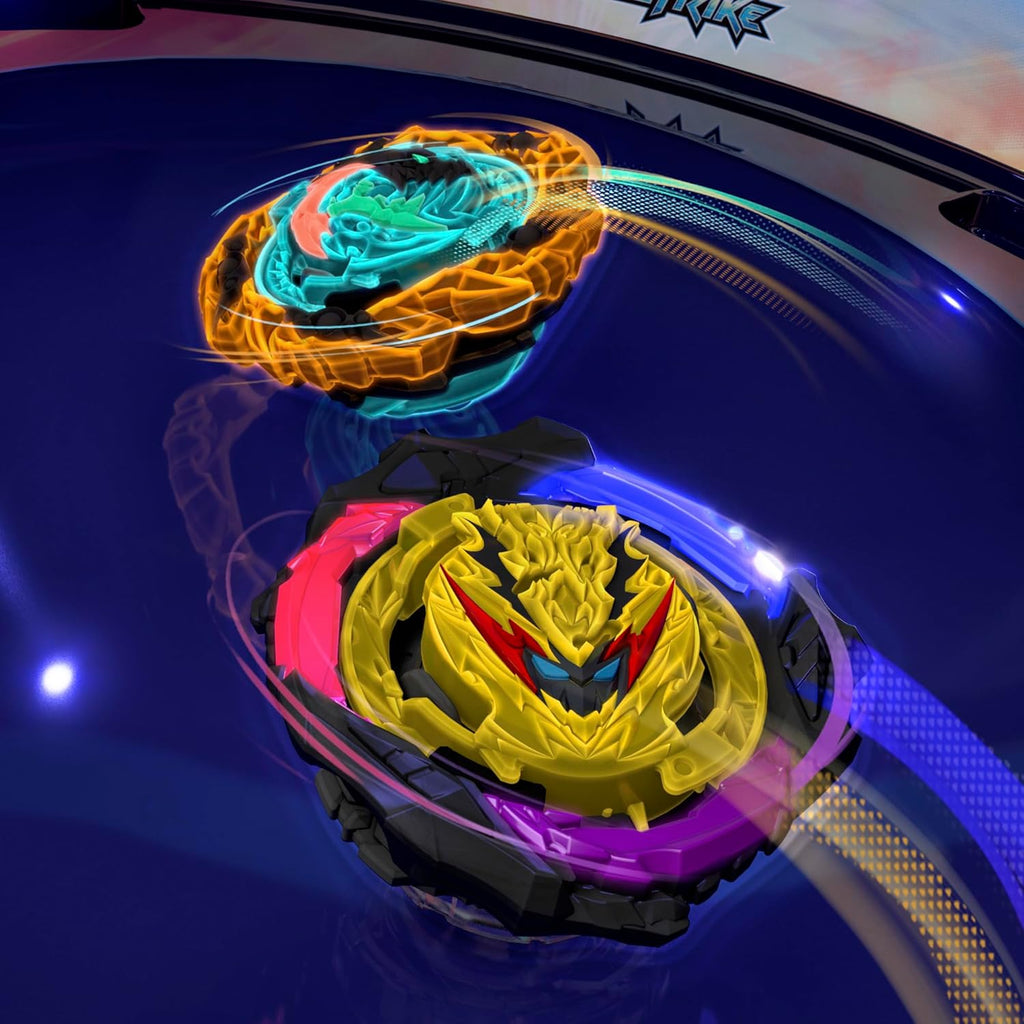 Spinning Tops Battle Set with Stadium and 2 Launchers, Toys for Ages 8 and Up Z3444