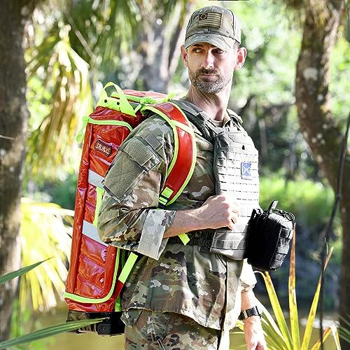 Large Capacity ALS BLS Medic Backpack for EMS Firefighters Healthcare X88682