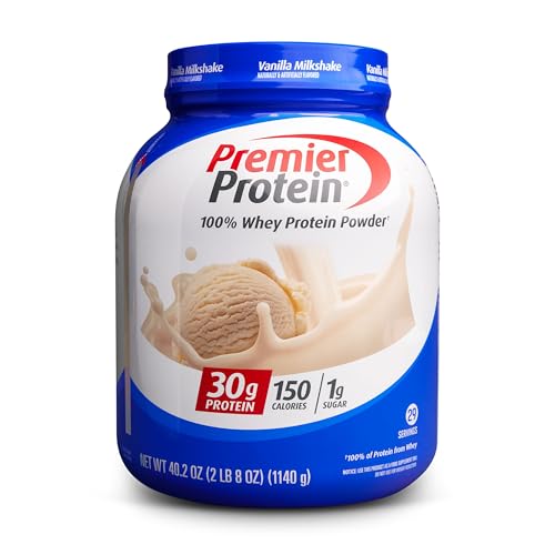 Vanilla Milkshake Protein Powder, 30g Protein, 1g Sugar, 17 Servings W26910