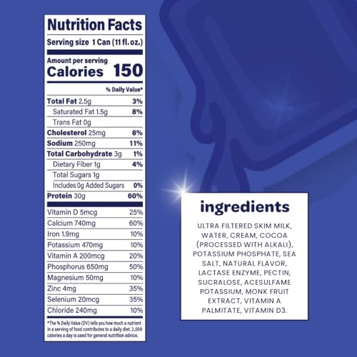 Vanilla Protein Shake, Lactose Free, Low Sugar, 11 fl oz R8446