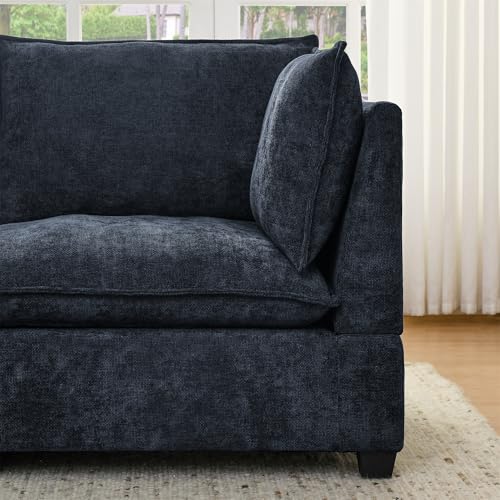 Modular Sectional Sofa with Ottoman, U-Shaped Lounge Couch H930