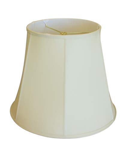 Eggshell Shantung Lampshade with Brass Spider Fitter I110