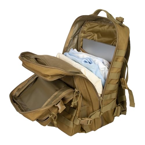 Tactical Backpack 45L Assault Pack 3 Day Molle Daypack Camping Outdoor Rucksack G668