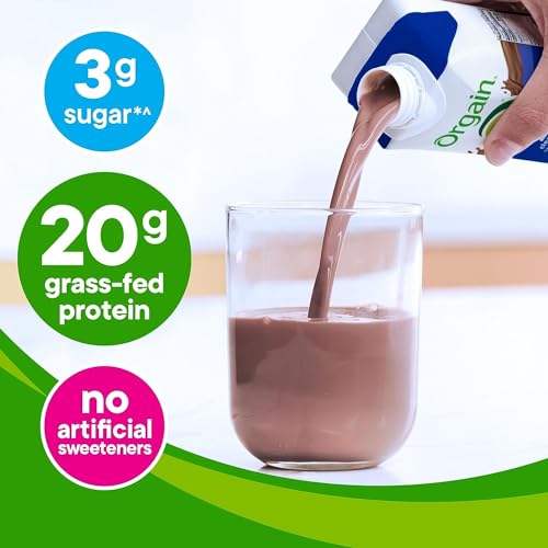Protein Shake, Vanilla Bean, 20g Whey, 11 Fl Oz (Pack of 12) Y83753