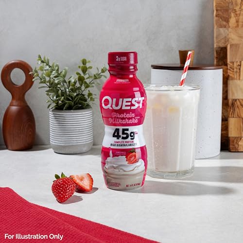 Chocolate Protein Shake, 45g Protein, Ready to Drink, 12 Count P60382