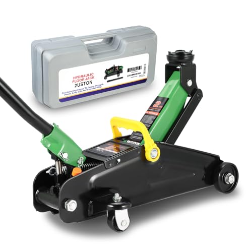Floor Jack 3 Ton Capacity, Low Profile Heavy Duty Hydraulic Car Jack, Lifting Range 3"-20" O821