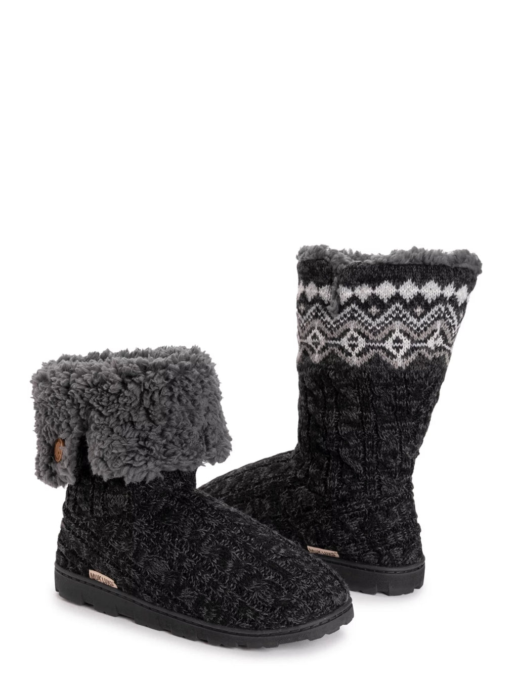 Women's Tall Knit Foldover Slipper Boot R929764