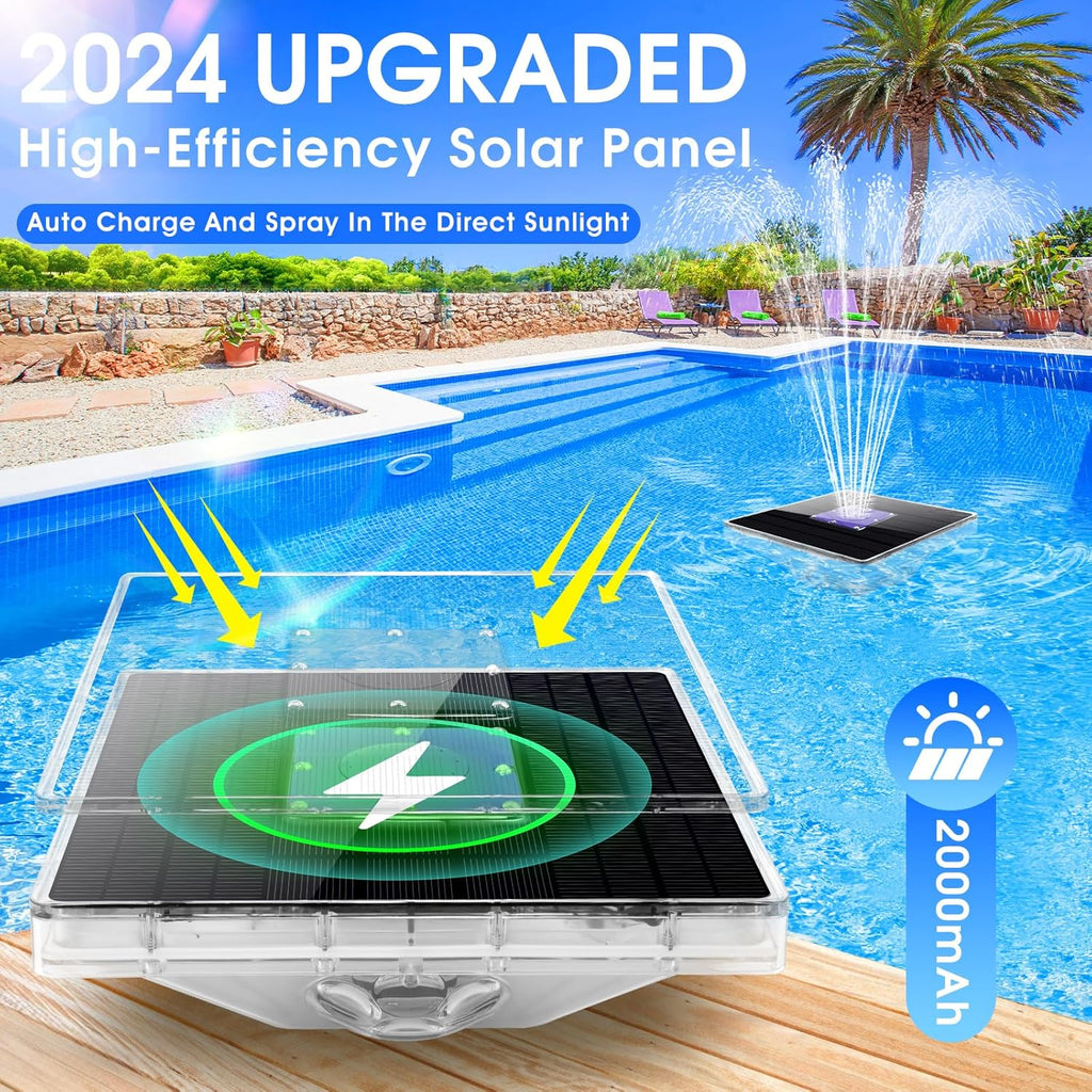 Floating Pool Fountain with Lights and Remote G183