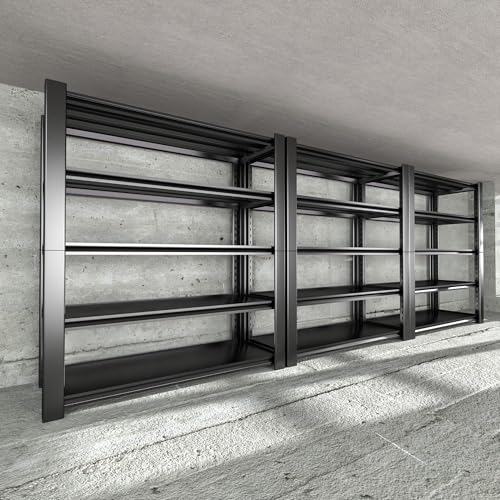 Heavy Duty Garage Shelving Unit, 5-Tier Adjustable Metal Storage Rack Y532