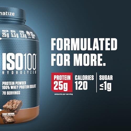 Whey Protein Powder Isolate, Cookies & Cream, 25g Protein I356