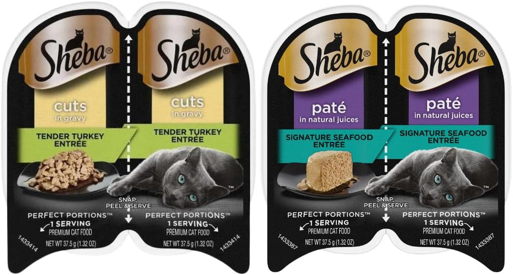 Cat Food Wet Variety Pack, 24 Servings D8314
