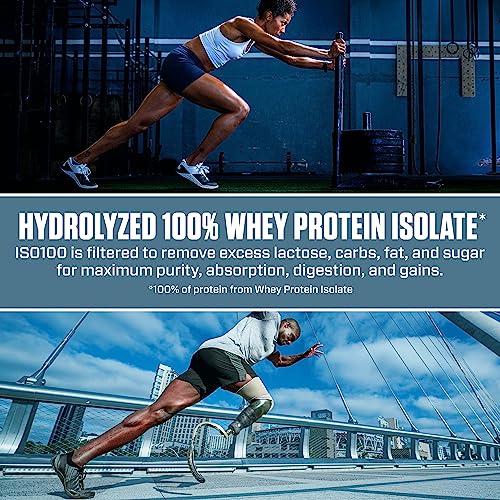 Whey Protein Powder Isolate, 25g Protein, 20 Servings Q942192