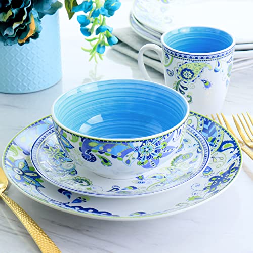 16 Piece Round Porcelain Dinnerware Set X53434