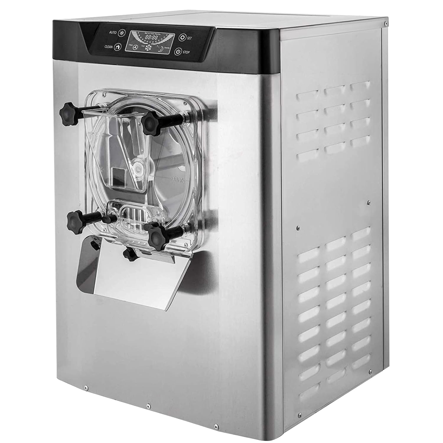 Commercial Ice Cream Machine 1400W Hard Serve Maker with LED Display J392902