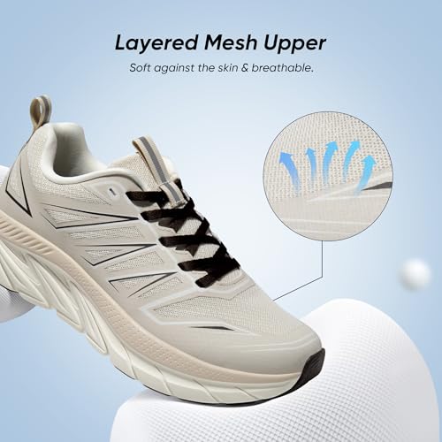 Women's Walking Shoes Breathable Non Slip Athletic Sneakers I642051