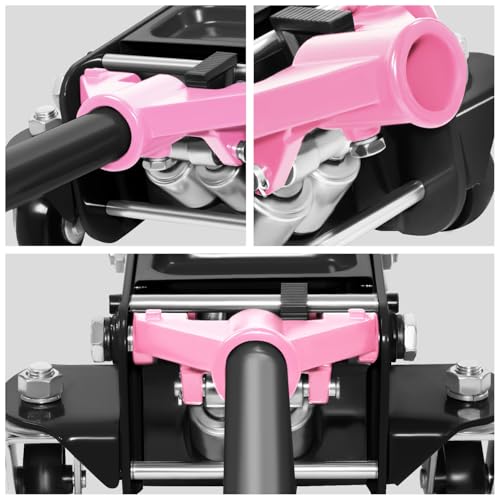 Floor Jack 3 Ton Capacity, Low Profile Heavy Duty Hydraulic Car Jack, Lifting Range 3"-20" O821