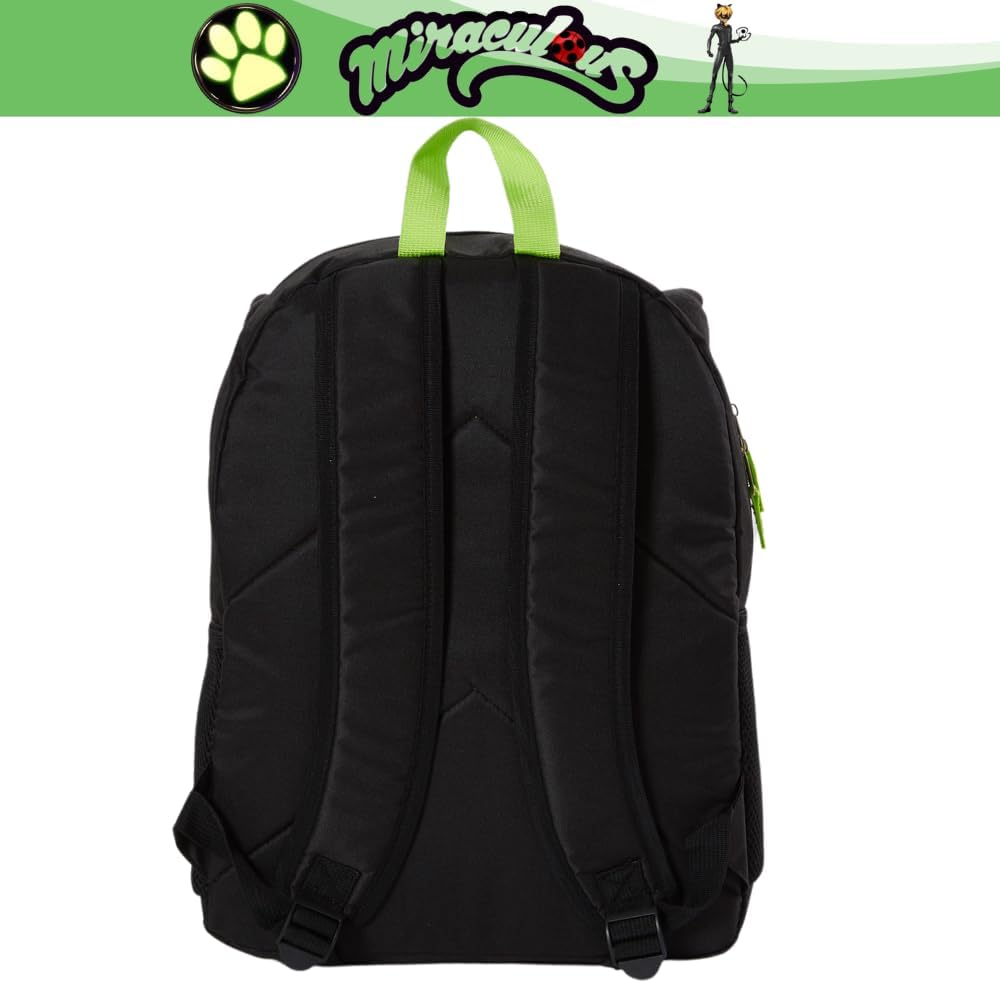16 inch Black Backpack for Girls and Boys R33762