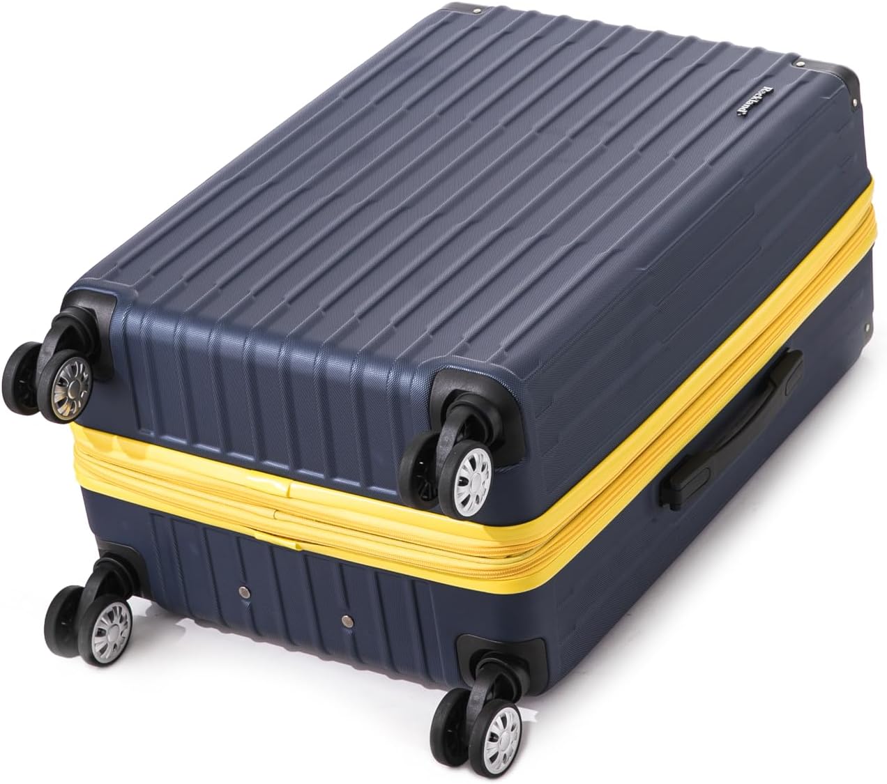 Hardside Spinner Carry On Luggage Set with Tote, Navy R577956