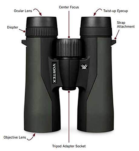 10x42 Waterproof Binoculars with HD Optics O366