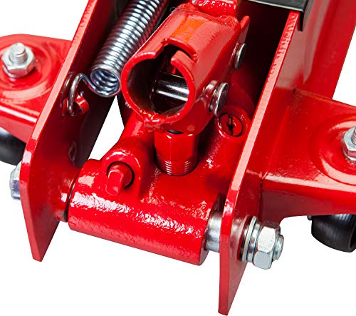 Hydraulic Trolley Floor Jack with Storage Case, 1.5 Ton Capacity G957043