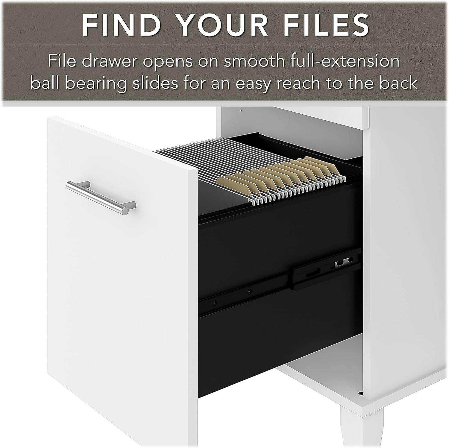 Sit to Stand L Shaped Desk with Hutch and File Cabinet T877029