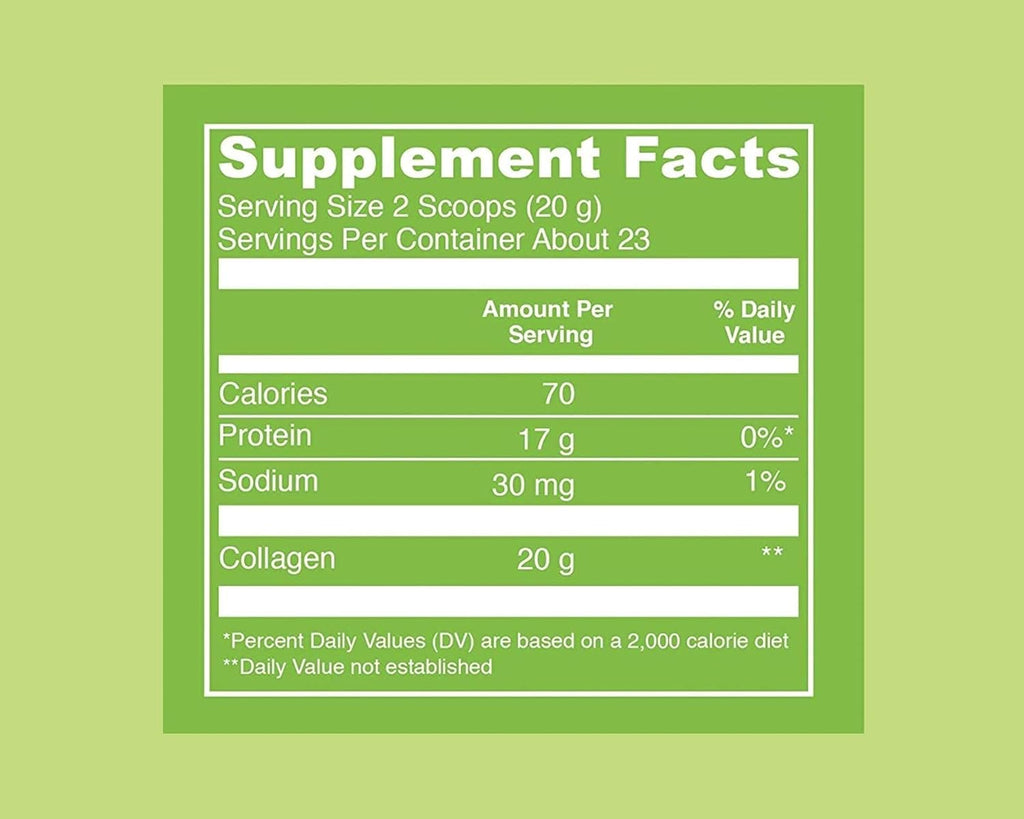 Beef Gelatin Powder, Grass-Fed Collagen Supplement, Non-GMO, Gluten & Dairy Free - 32 oz F845978