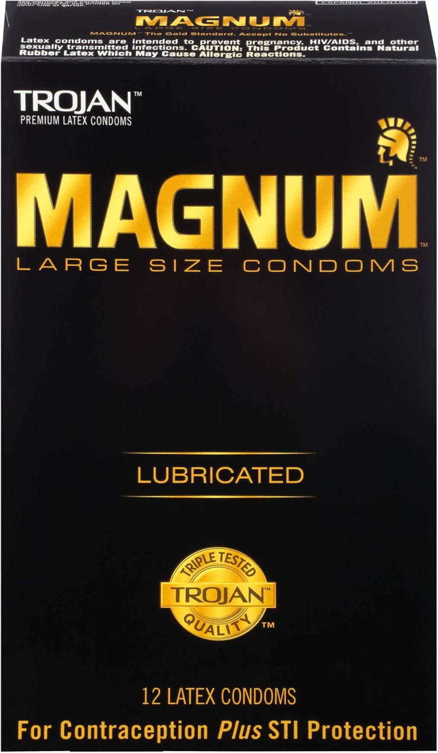 Lubricated Condoms Large and XL, 24 Count O42136