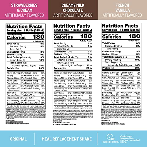 Meal Replacement Shake, Creamy Milk Chocolate, 10g Protein, 11 Fl Oz, 12 Pack G102008