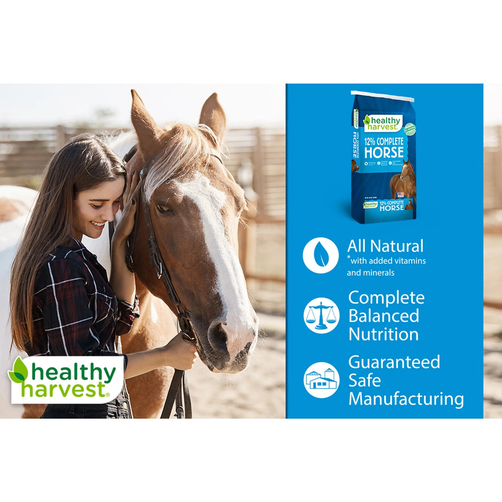 Complete Horse Feed Pellets for Mature Horses, 40 lb B540556