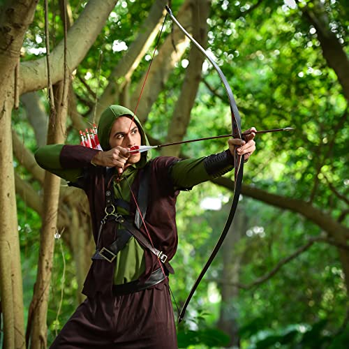 58" Laminated Recurve Bow for Hunting Archery V985053