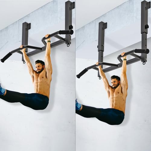 Adjustable Joist Mounted Pull Up Bar with Multi-Angle Grip G4778
