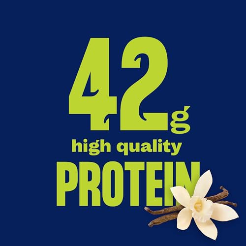 High Protein Shake, Vanilla, 14oz, 12 Pack A65410
