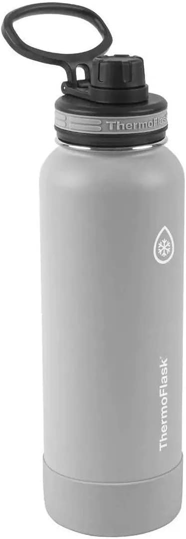 Stainless Steel 40oz Water Bottle with Straw Lid, 2-Pack J9593