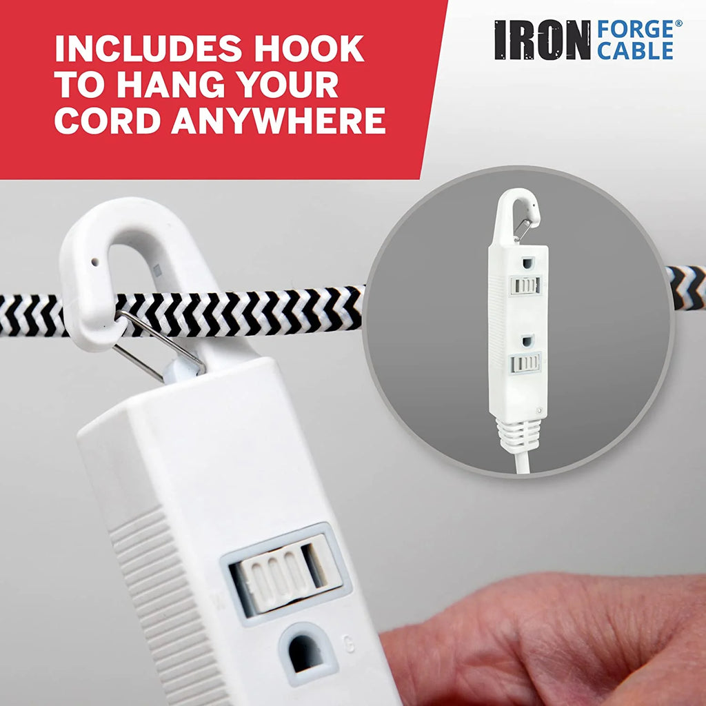 Inline Extension Cord with On/Off Switch, 3 Outlets, 1 FT O56424