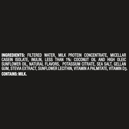 Protein Shake, Salted Caramel, 30g Protein, Ready to Drink, 12 fl oz, 12 Count R631