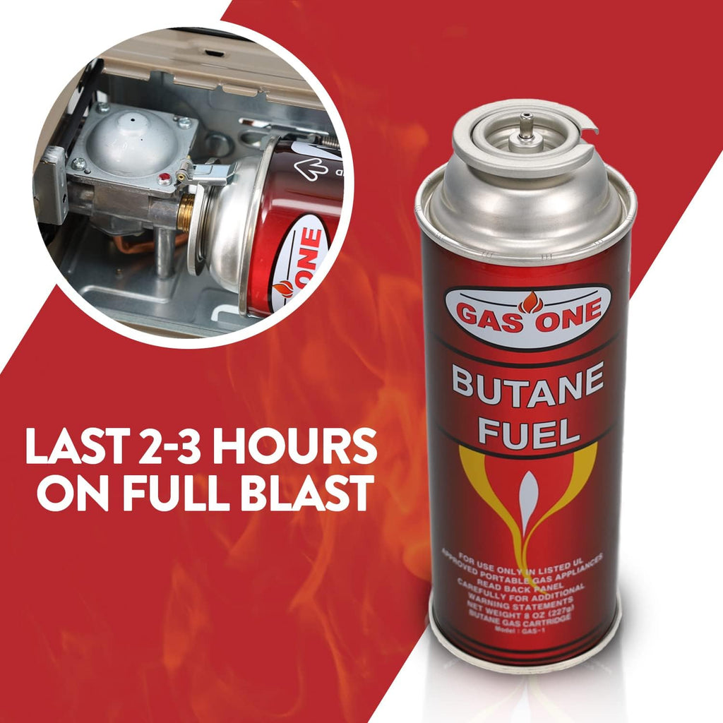 Butane Fuel Canister, 4 Pack E56975