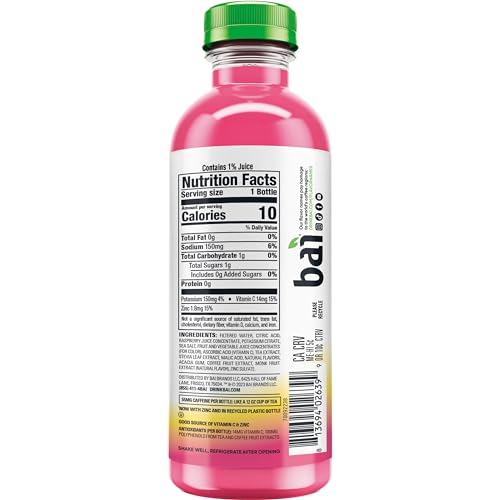 Coconut Water Variety Pack, Antioxidant Infused Beverage with Vitamin C, 18 fl oz, 12 Pack E56794